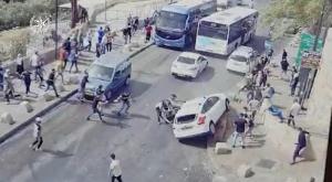 ניסיון הלינץ' בשער האריות צילום: צילום מסך חדשות